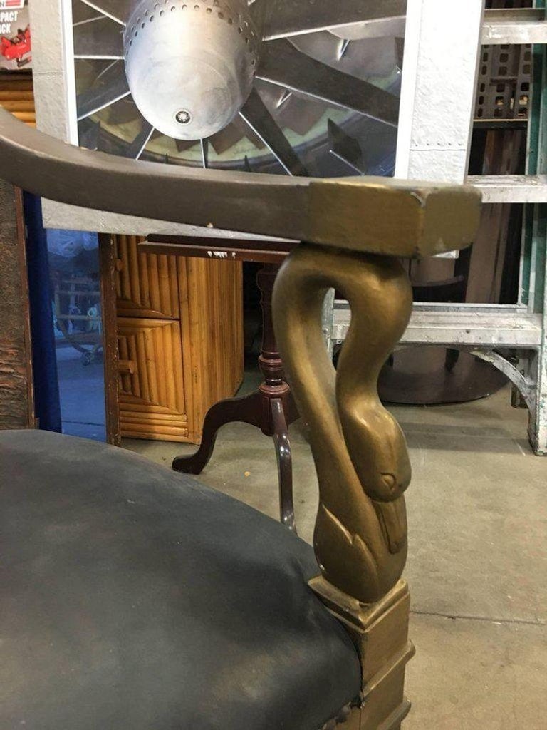 1934 Cleopatra Prop Egyptian Throne Chair Used by Claudette Colbert - 12