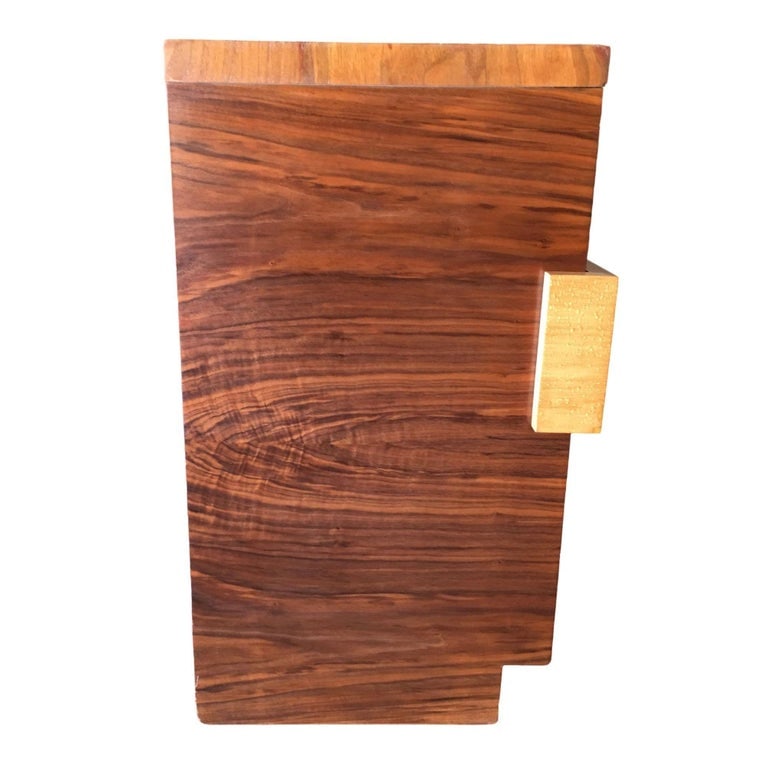Eliel Saarinen Inspired Streamline Moderne Bedside Side Table - 5