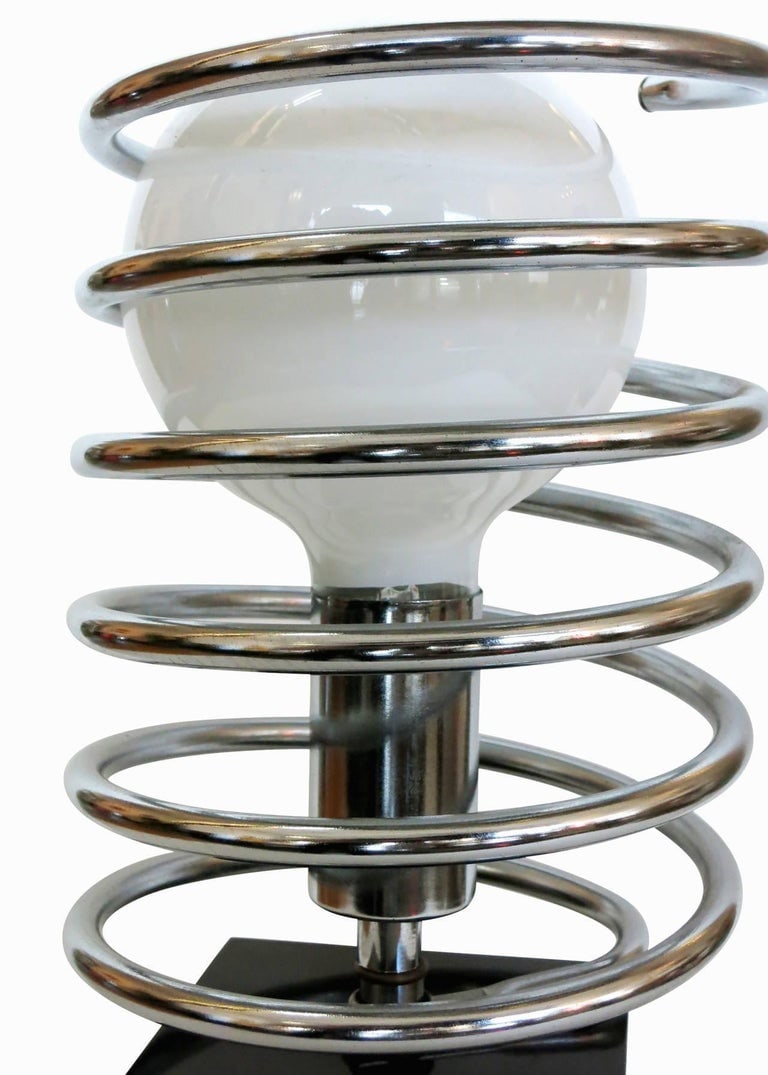 1960s Modernist Spring Table Lamp by Sonneman Lighting Company - 5