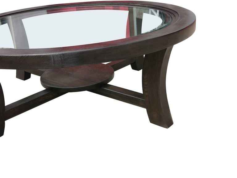 Paul Frankl Black Stepped Coffee Table for Brown Saltman - 3