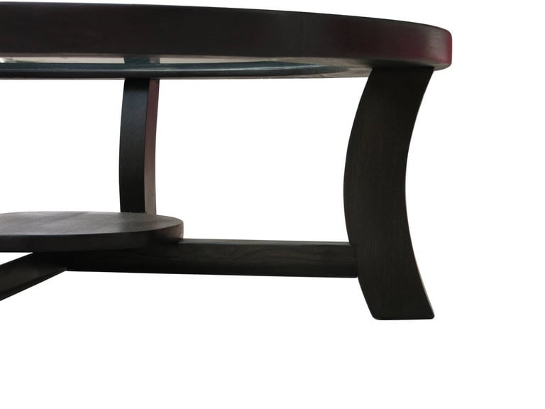 Paul Frankl Black Stepped Coffee Table for Brown Saltman - 5