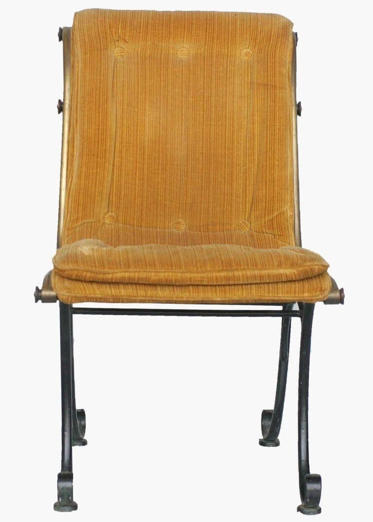 Regency Side Chairs with Bronze Accents by Russel Woodard, Set - 5