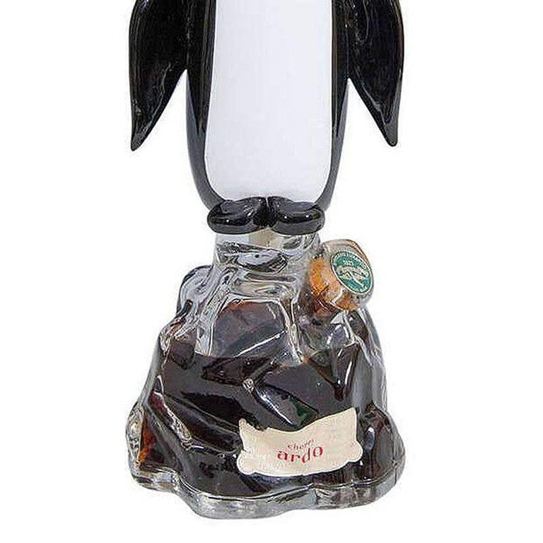 Mid-century Archimede Seguso Alabastro Murano Art Glass Penguin Decanter Bottle - 7