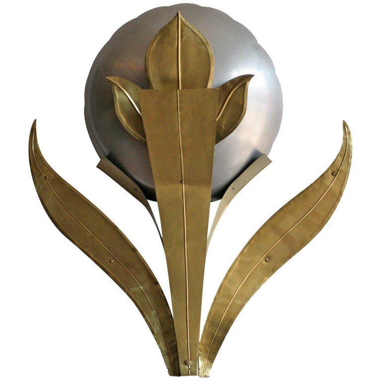 Grand Hollywood Theater Floral Sconces - 2