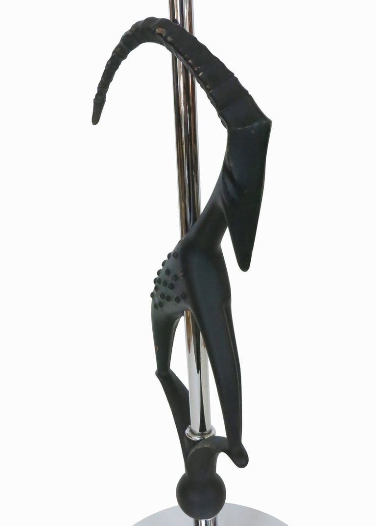 Midcentury Gazelle Table Lamps, Pair by Rembrandt - 7