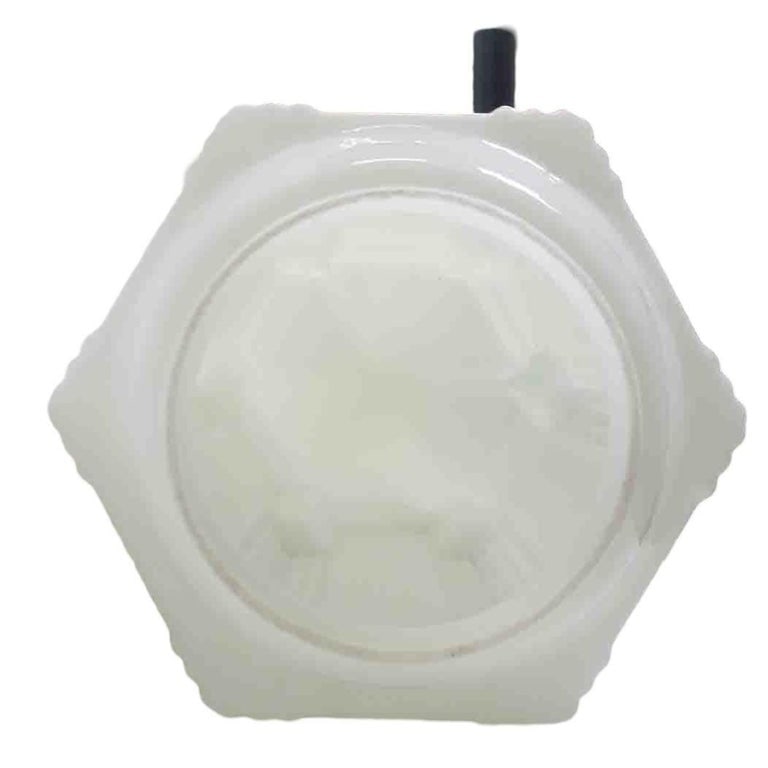 Tall Art Deco Stepped Skyscraper Ceiling Glass Globe Pendant, 4 Available - 6