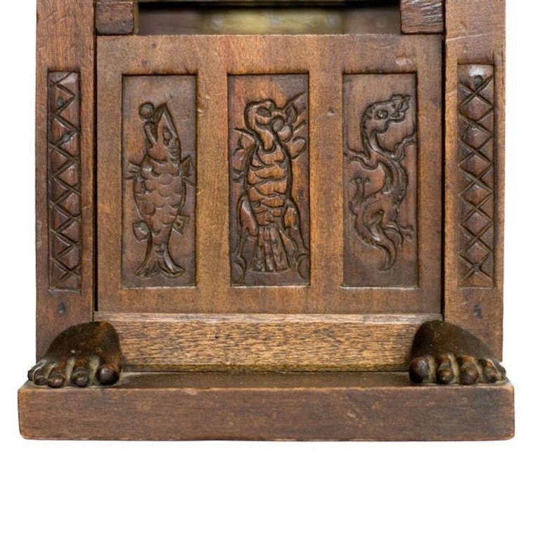 Carved Miniature Egyptian Pharaoh Amenhotep III Throne Jewelry Box - 8