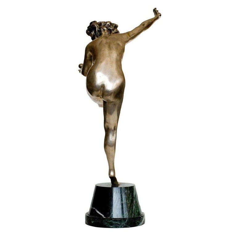 French Art Deco Bronze Figure 'Trickstress' by CJR Colinet - 5