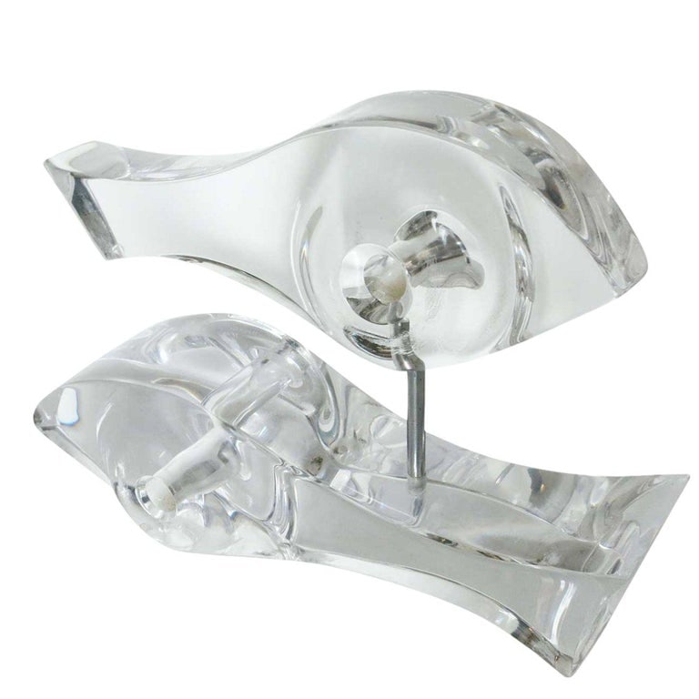 Mid-century Abstract Lucite Sculpture by Astrolite for Ritts in Los Angeles - 4