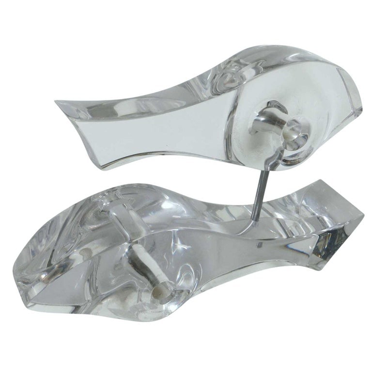Mid-century Abstract Lucite Sculpture by Astrolite for Ritts in Los Angeles - 5