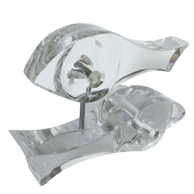 Mid-century Abstract Lucite Sculpture by Astrolite for Ritts in Los Angeles - 6