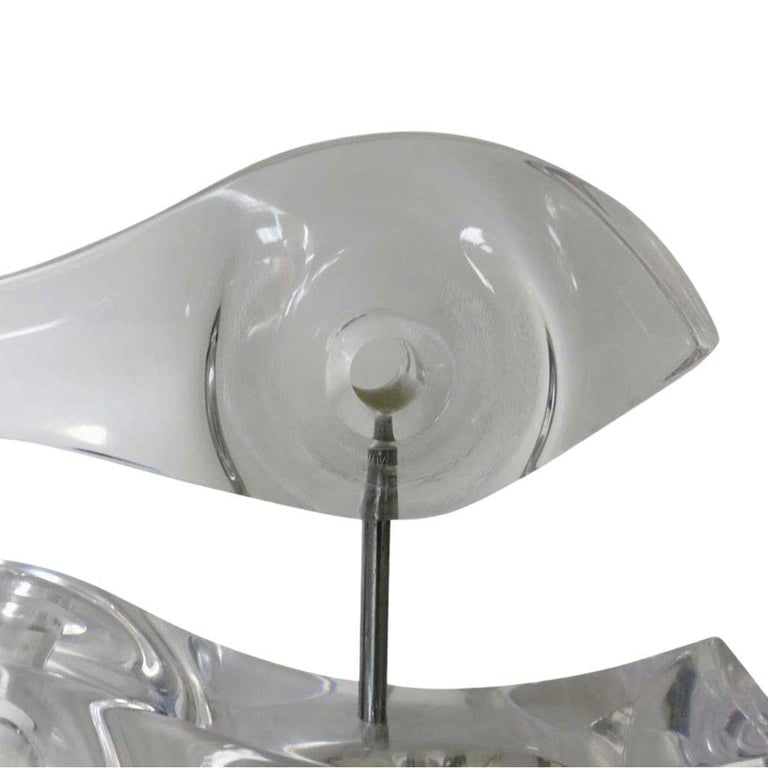 Mid-century Abstract Lucite Sculpture by Astrolite for Ritts in Los Angeles - 8