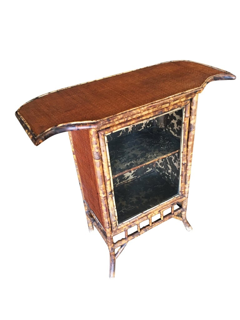 Aesthetic Movement Tiger Bamboo Bat Wing Bar - 3
