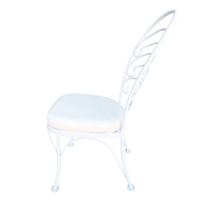 Woodard "Ribcage" Patio/Outdoor Lounge Chair w/ Brass Accent, Set of Two - 10