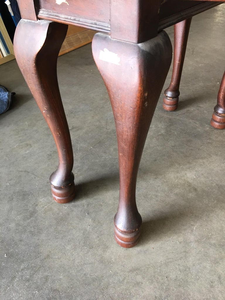 18th Century Georgian Drop-Leaf Mahogany Dining Table - 9
