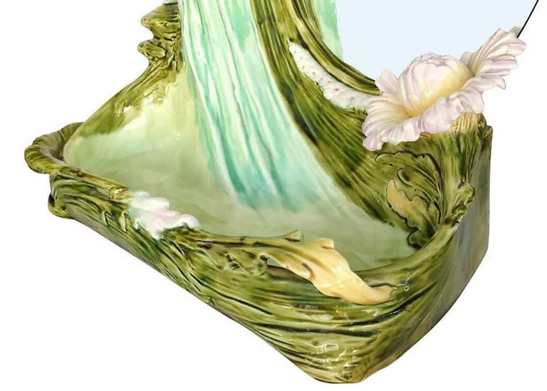 Hans Kieweg Art Nouveau Figural Vanity Mirror for Fraureuth - 9