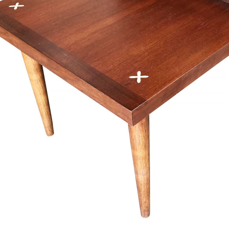 American of Martinsville Two-Tier Bedside Table Pair - 8