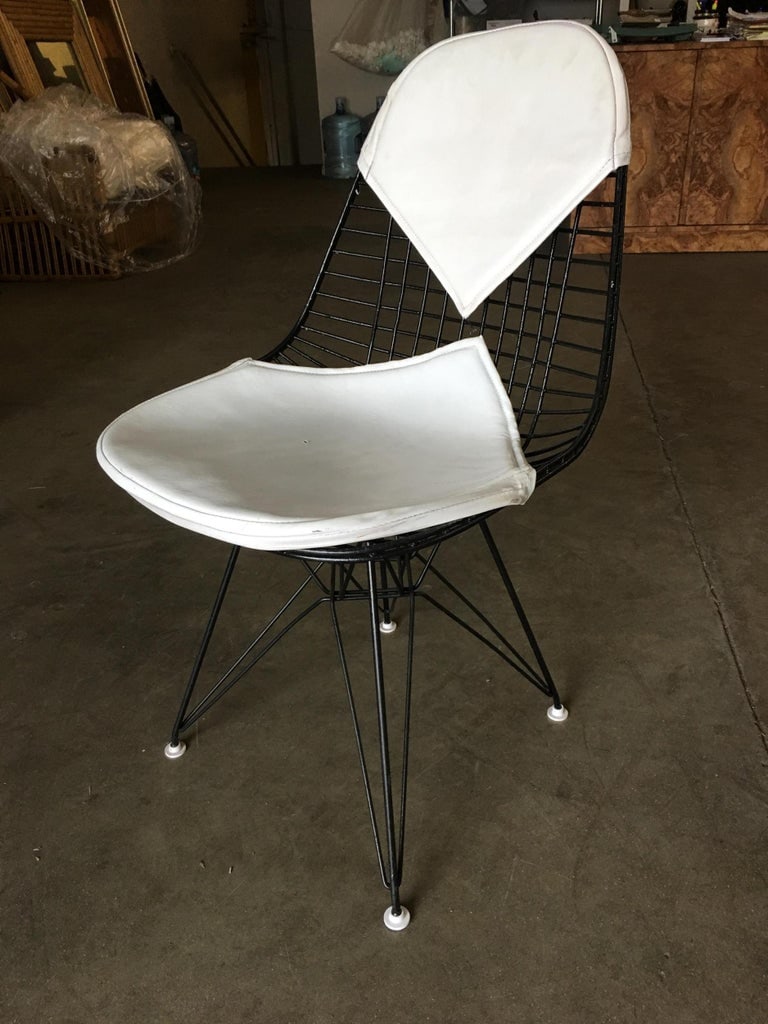 Charles Eames Orange DKR Bikini Chair for Herman Miller, Set of Four - 11