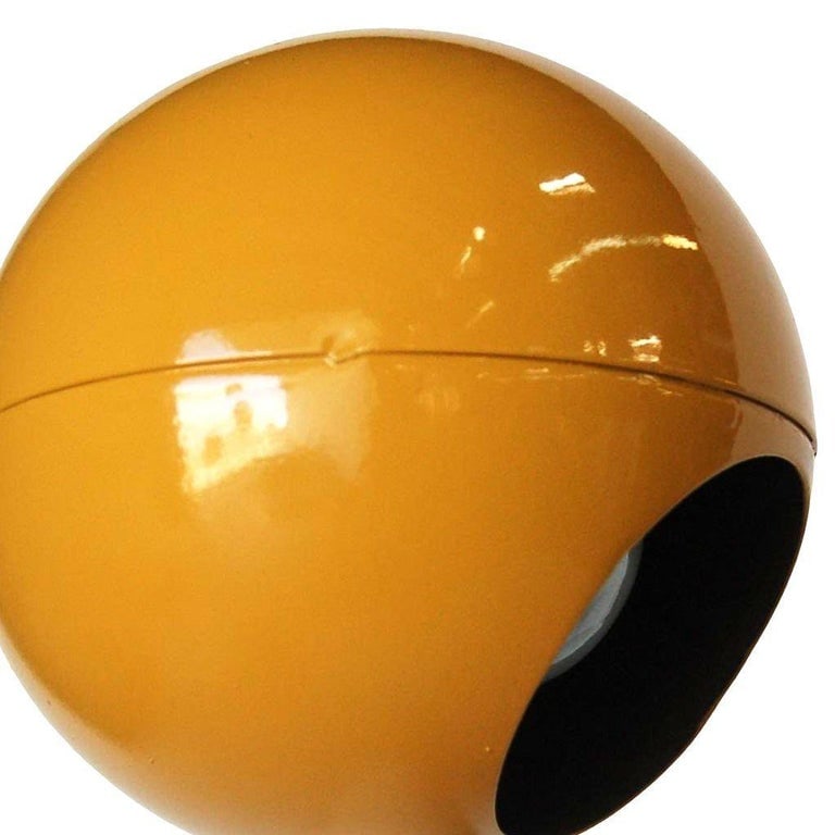 Yellow Double Ball Barbell Desk Table Lamp by George Kovacs - 10