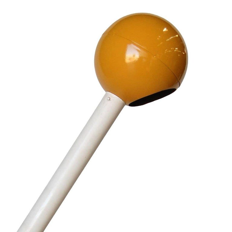 Yellow Double Ball Barbell Desk Table Lamp by George Kovacs - 9
