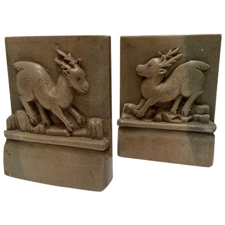Mountain Goat Bookends (1 of 7)