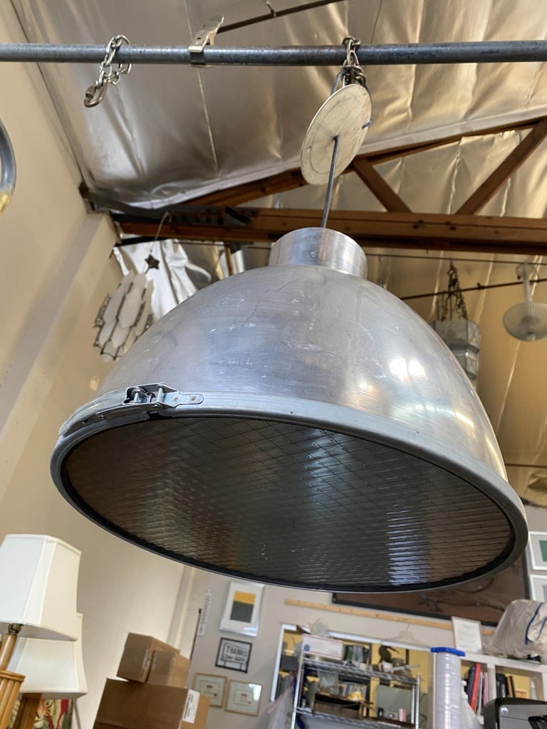 Large Aluminum Industrial Pendant Light Fixture - 4