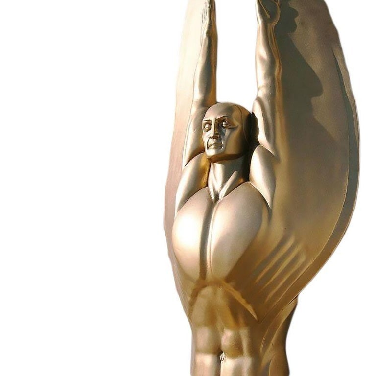 17' Tall Art Deco Style "Wings of the Republic" Angel Sculpture , 3 Available - 6