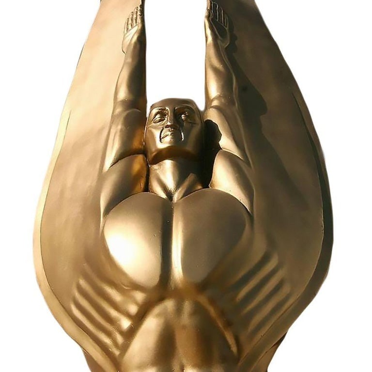 17' Tall Art Deco Style "Wings of the Republic" Angel Sculpture , 3 Available - 7