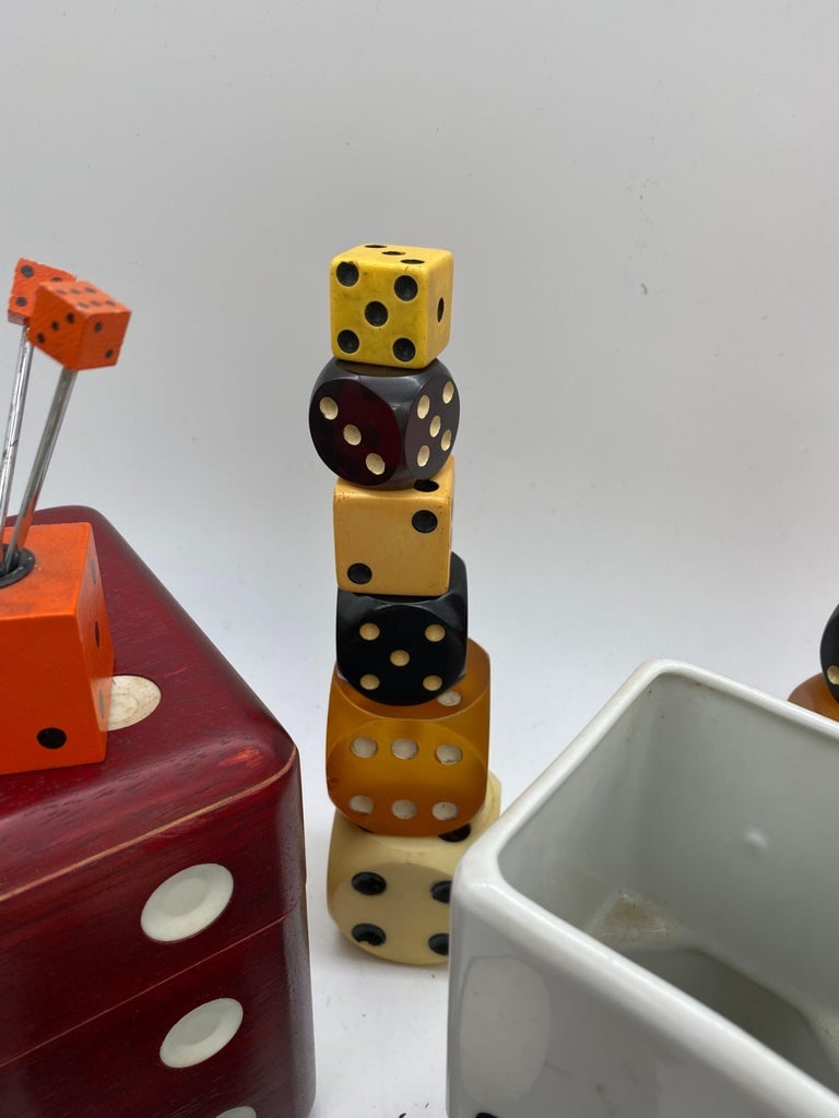 Lifetime Las Vegas Art Deco / Mid-Century Dice Collection - 11