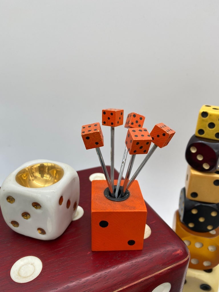 Lifetime Las Vegas Art Deco / Mid-Century Dice Collection - 12