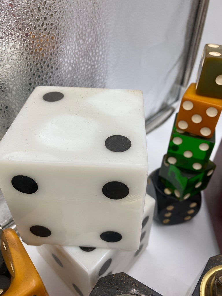 Lifetime Las Vegas Art Deco / Mid-Century Dice Collection - 13