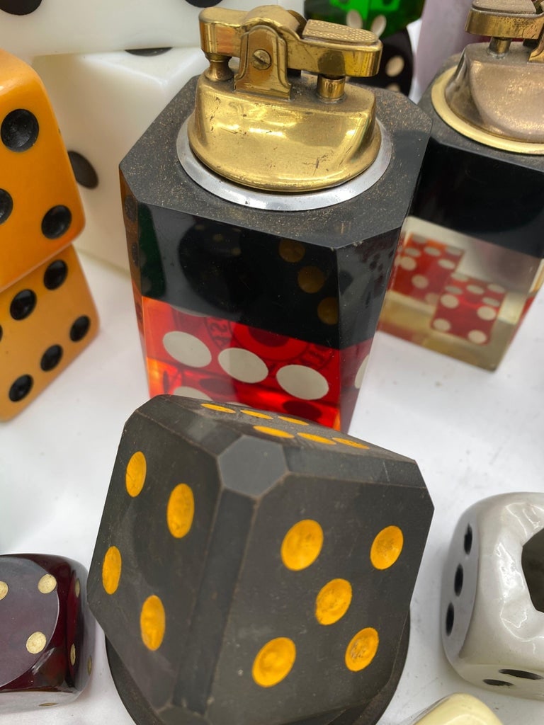 Lifetime Las Vegas Art Deco / Mid-Century Dice Collection - 15