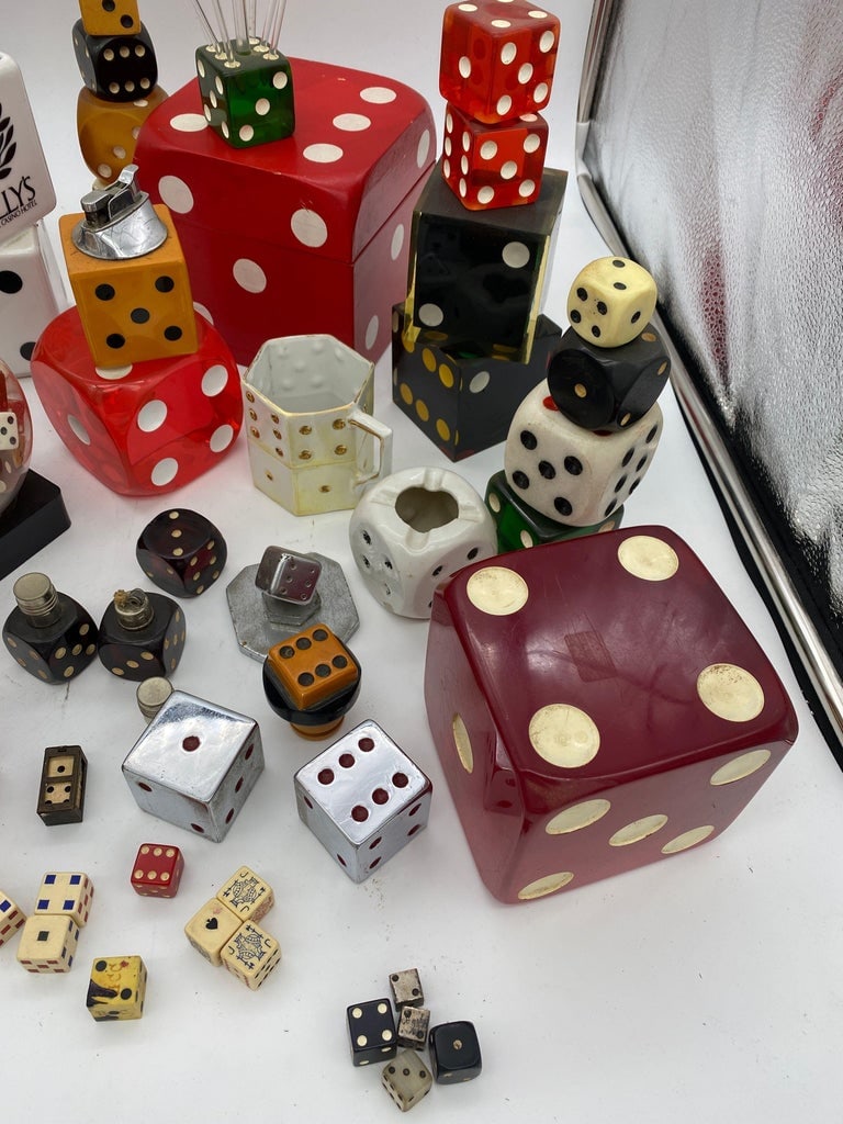 Lifetime Las Vegas Art Deco / Mid-Century Dice Collection - 3