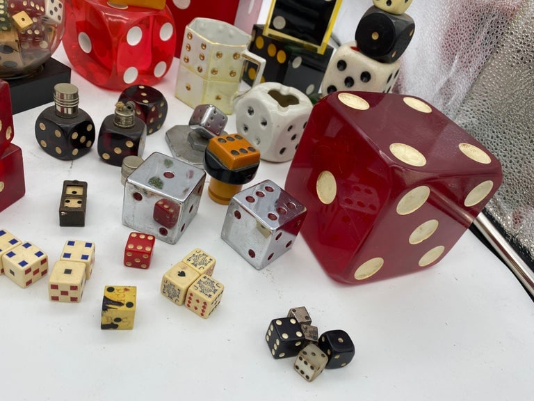 Lifetime Las Vegas Art Deco / Mid-Century Dice Collection - 4