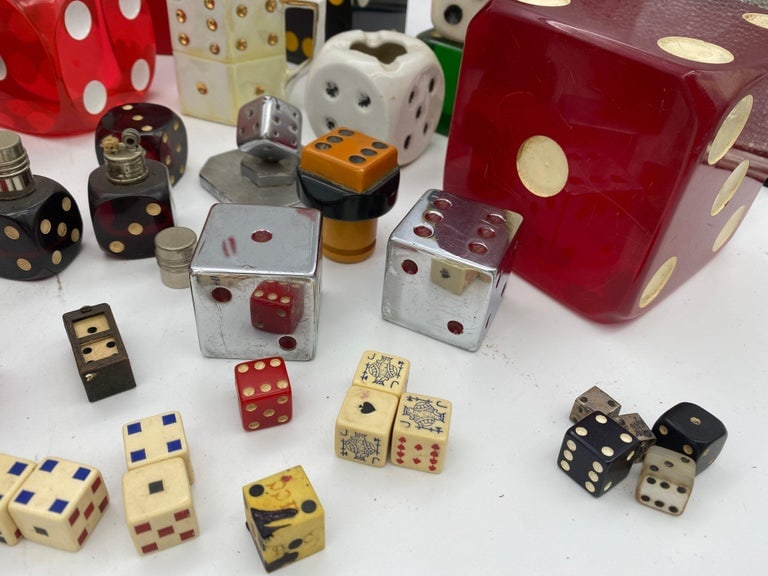Lifetime Las Vegas Art Deco / Mid-Century Dice Collection - 5