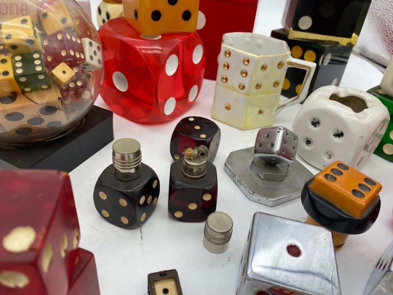 Lifetime Las Vegas Art Deco / Mid-Century Dice Collection - 6