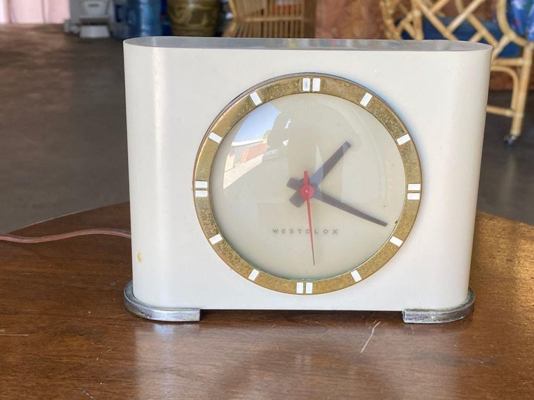 Art Deco Model "Ben Franklin" S4 Electric Clock by Westclox - 3