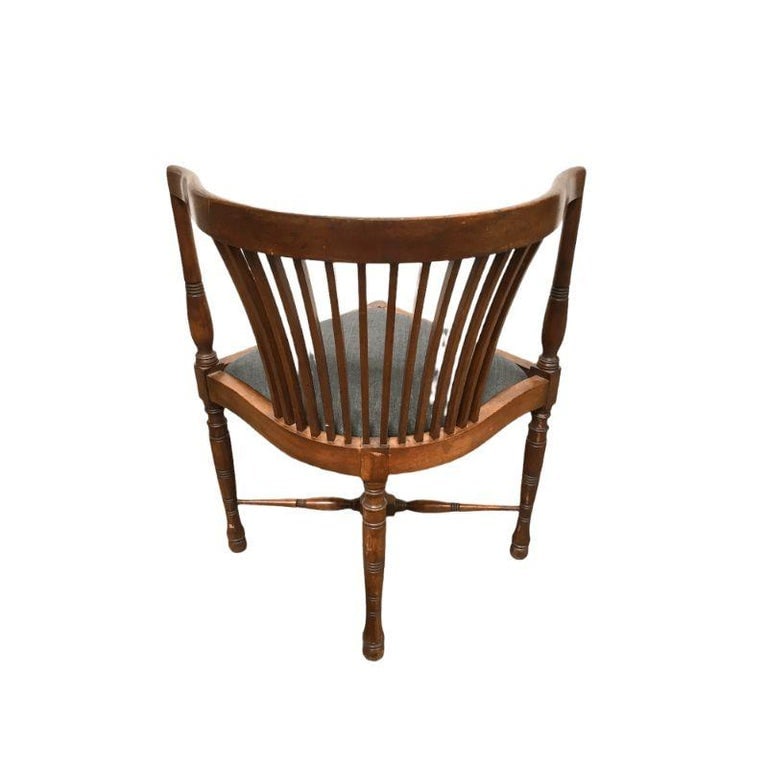 Jugendstil Maple Wood Corner Chair with Upholstered Seat by Adolf Loos, c. 1900 - 7