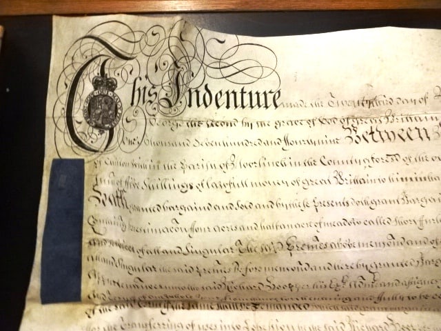 1749 English Vellum Indenture Red Wax Seal - 3