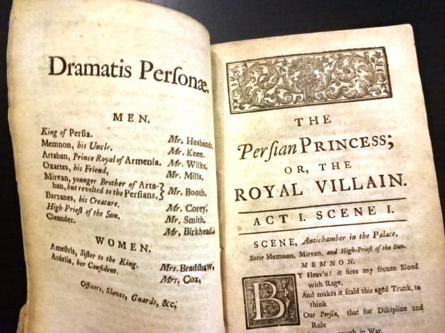 1715 English Play The Persian Princess - 2