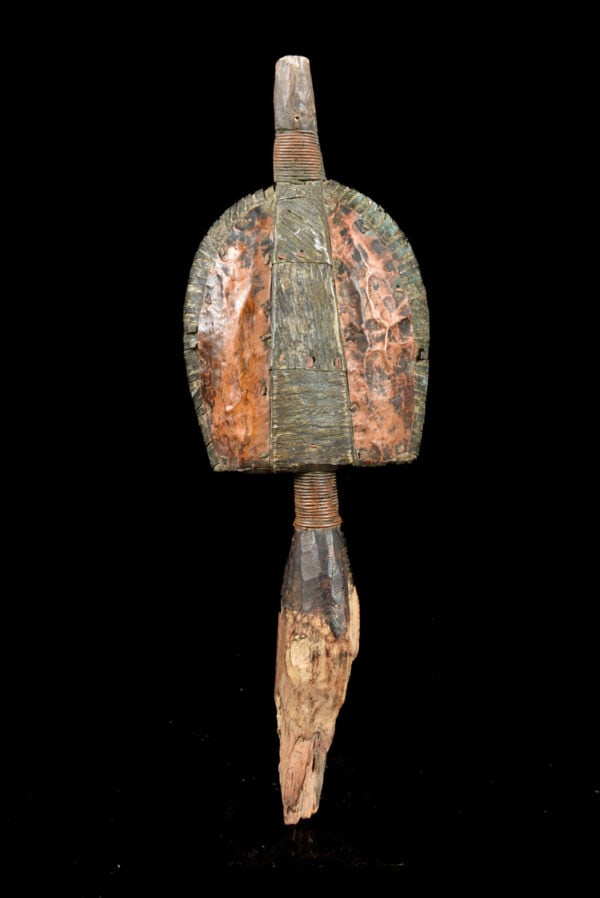 Reliquary - Copper, Wood - Mahongwe - Bakota - Gabon - 4