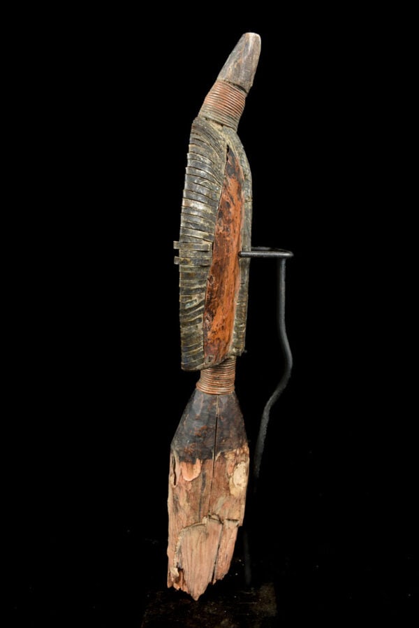 Reliquary - Copper, Wood - Mahongwe - Bakota - Gabon - 5