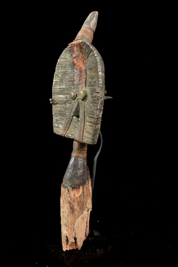 Reliquary - Copper, Wood - Mahongwe - Bakota - Gabon - 6