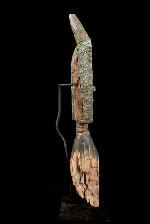 Reliquary - Copper, Wood - Mahongwe - Bakota - Gabon - 7