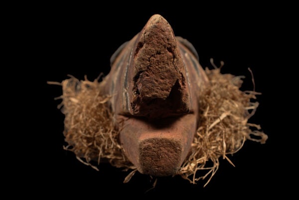 Initiation mask - Wood, Raphia - Bembe - DR Congo - 8