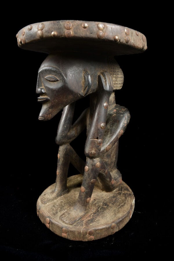 Stool - Wood, Nails - Chokwe - DR Congo - 2