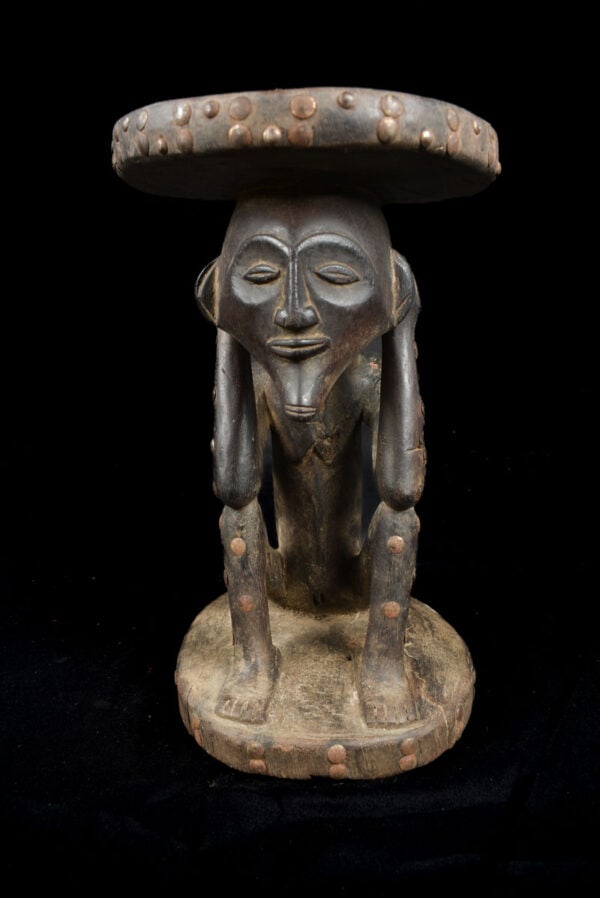 Stool - Wood, Nails - Chokwe - DR Congo - 3