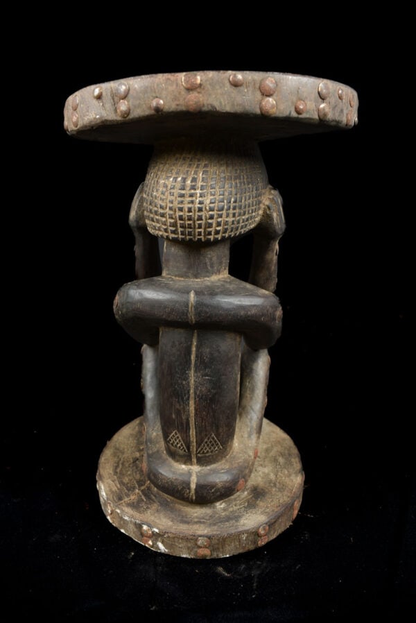 Stool - Wood, Nails - Chokwe - DR Congo - 5