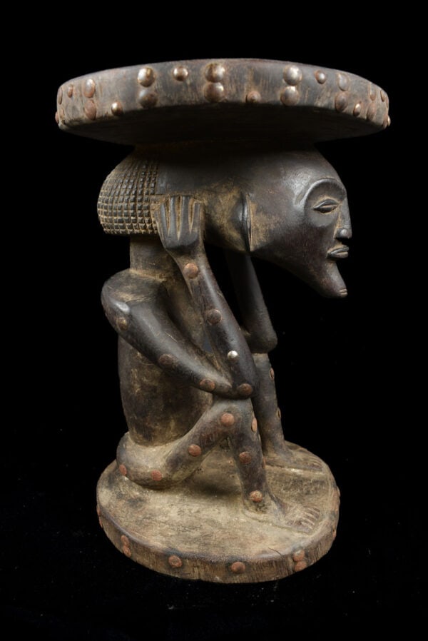 Stool - Wood, Nails - Chokwe - DR Congo - 6