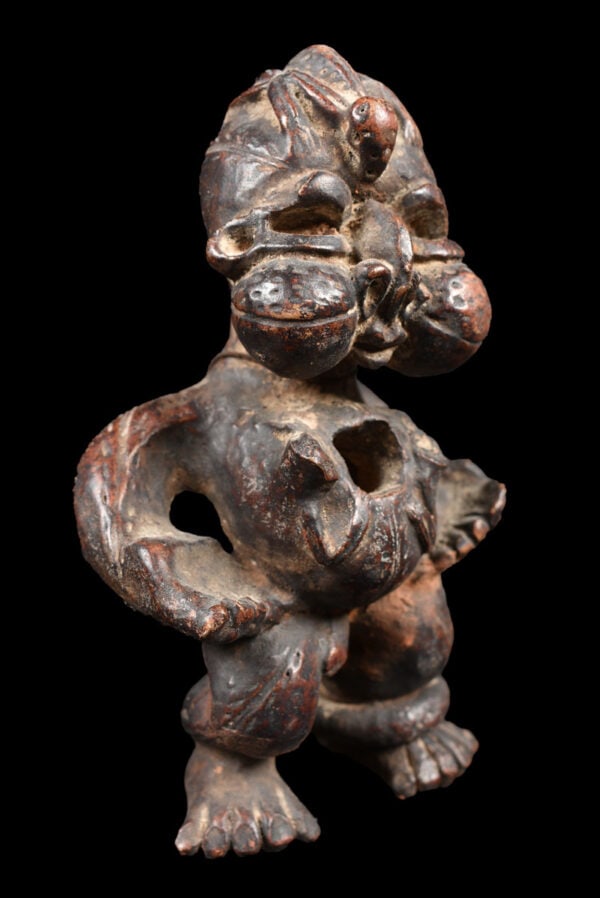 Figure, House God - Terracotta -Tikar - Cameroon - 3